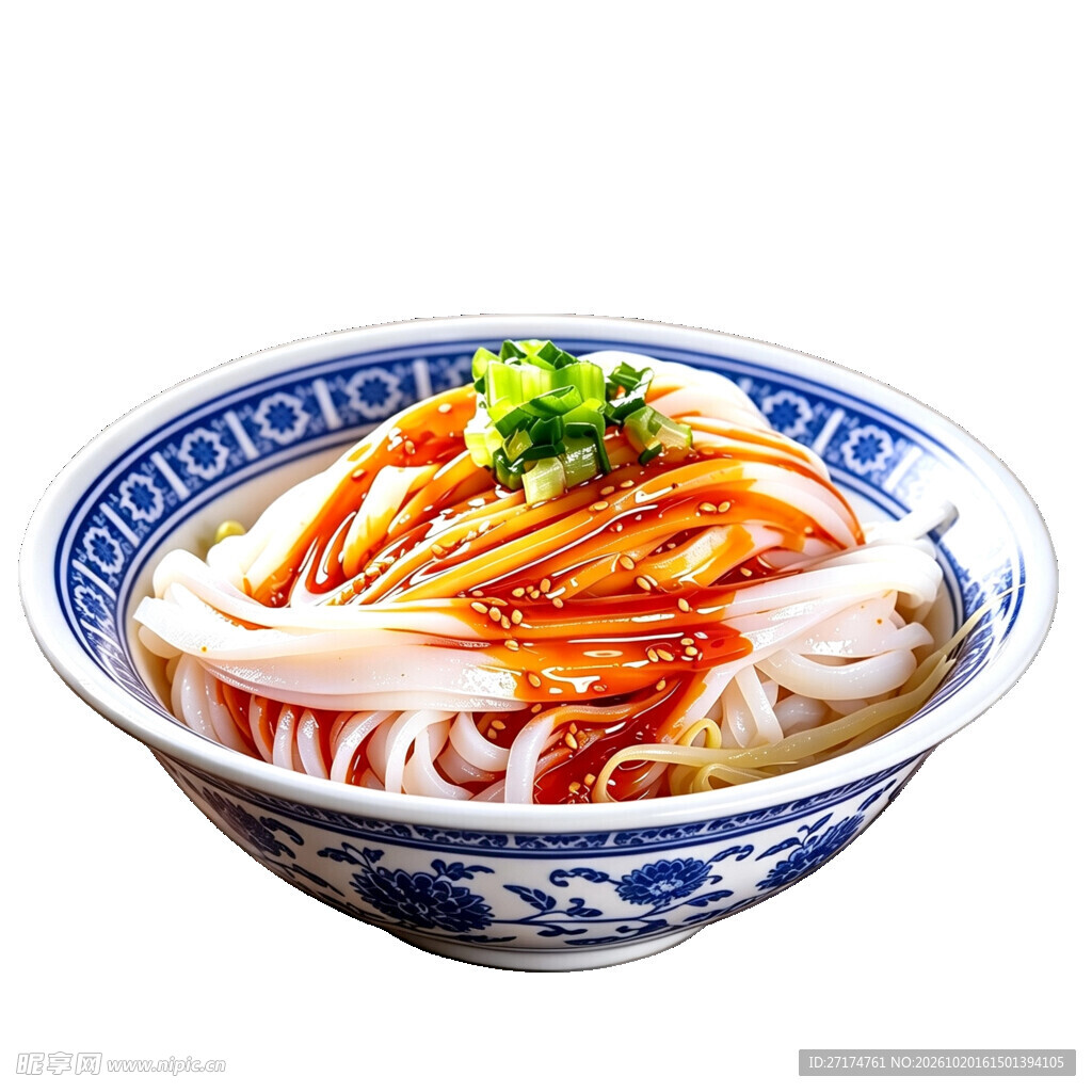 香辣红油米皮
