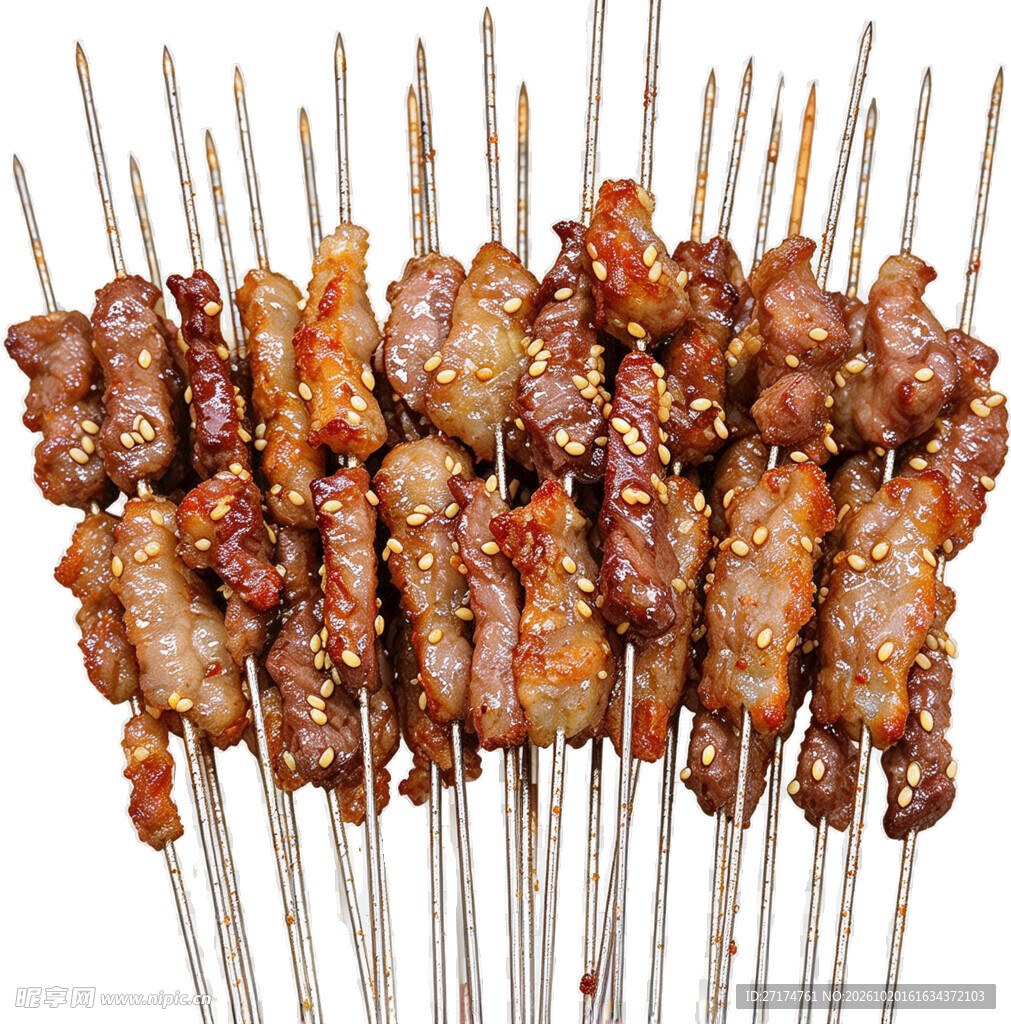 美味烤羊肉串