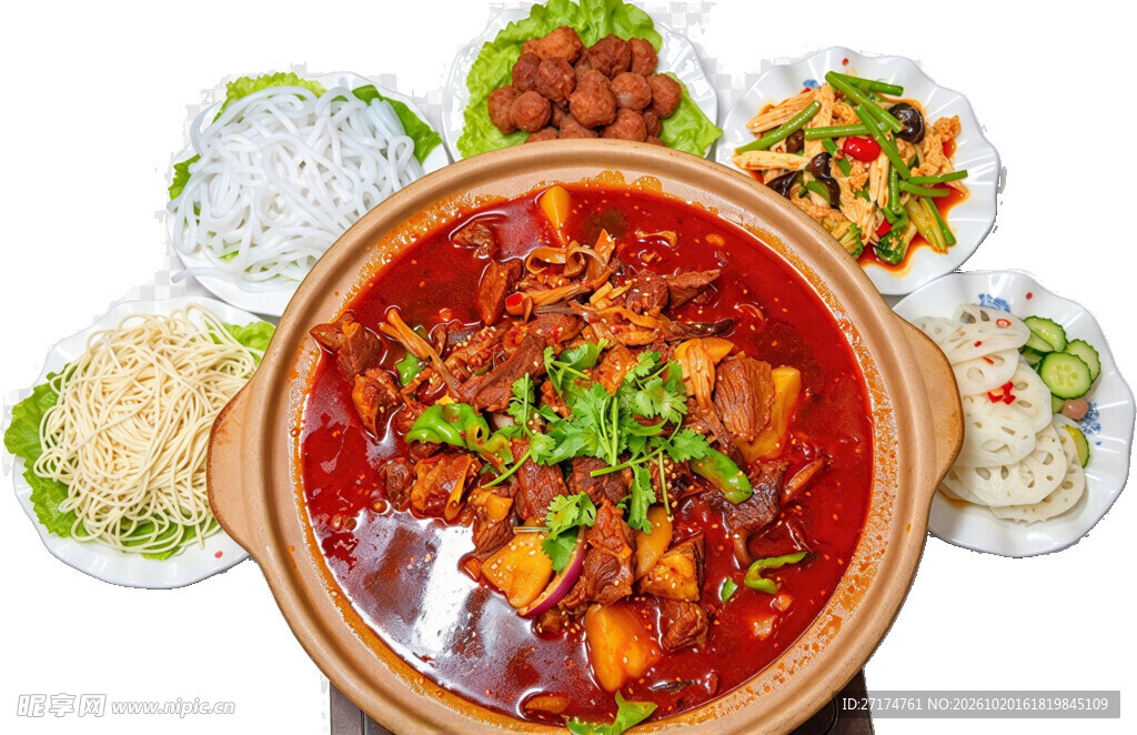 红汤砂锅套餐