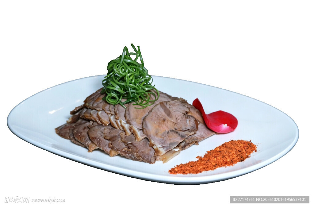 特色卤牛肉冷盘