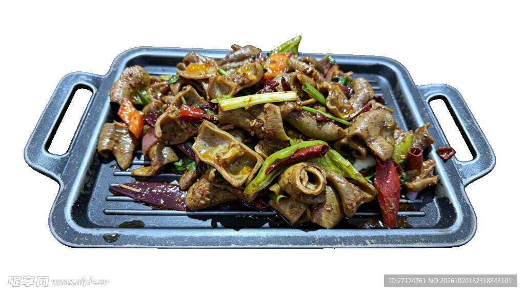 铁板香辣牛杂