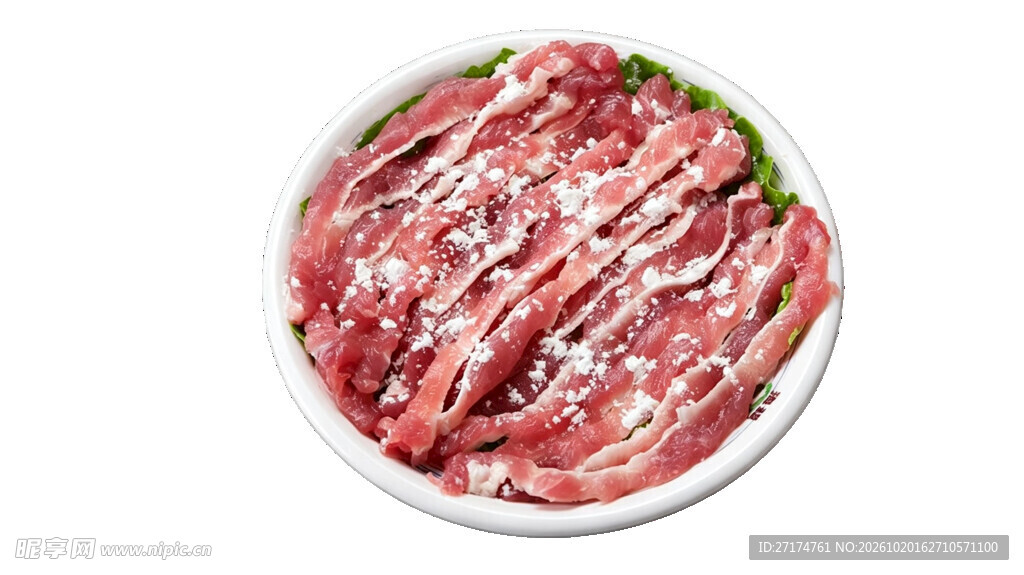 手切鲜牛肉火锅食材