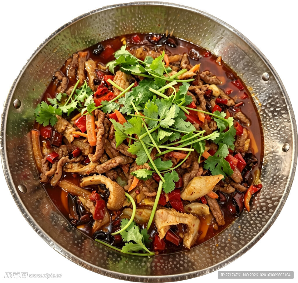 香辣干锅牛肚
