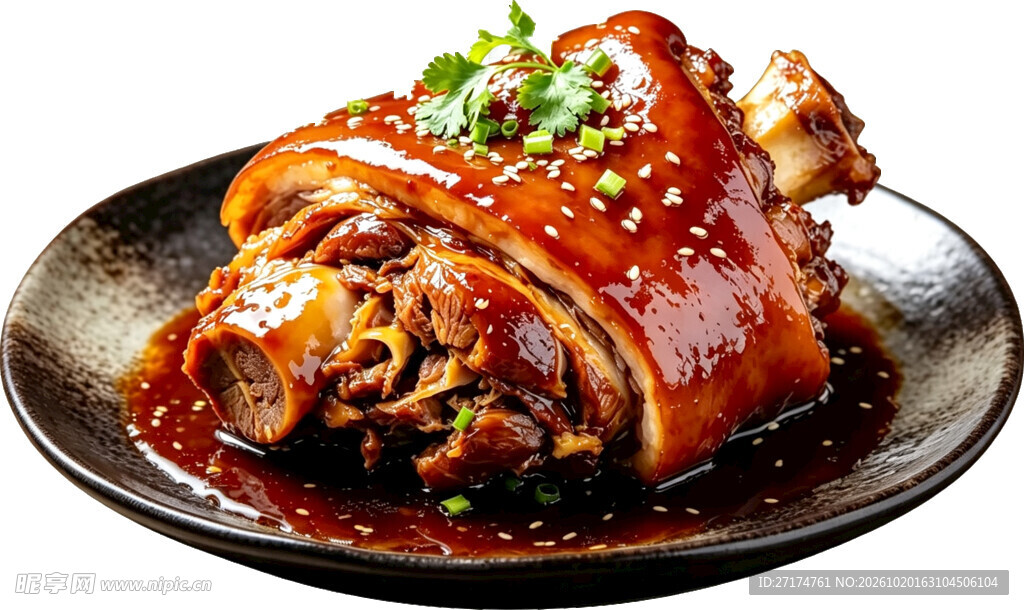 红烧酱肘子特色菜品