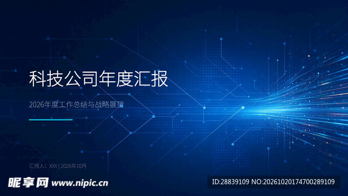 科技公司汇报