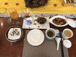 中式茶席餐食摆盘
