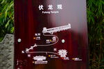 伏龙观景区导览牌
