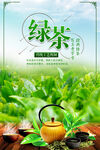 绿茶茶文化宣传海报