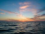 海上日落唯美风光