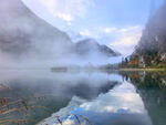 毕棚沟湖泊风景