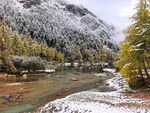 毕棚沟雪景