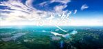 辽阔碧海蓝天海景