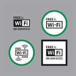 免费 WiFi 标识