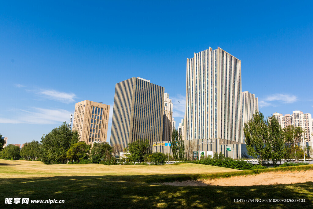 城市高楼户外景观