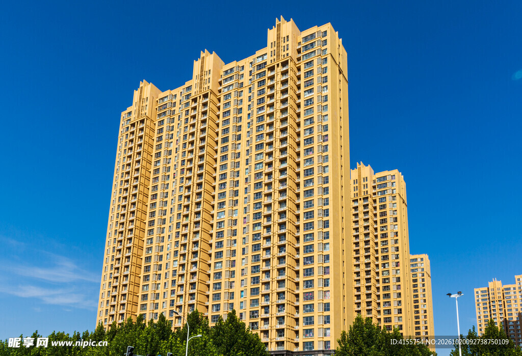城市高层住宅建筑群