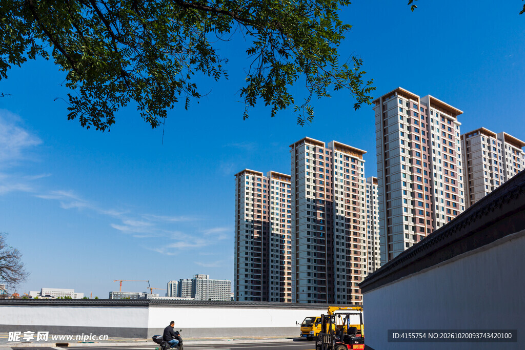 城市高层住宅建筑群
