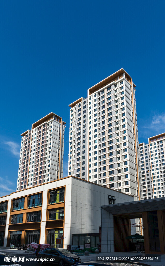 城市高层住宅建筑群