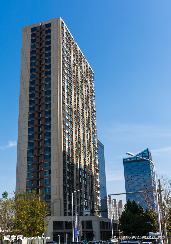 城市高层现代建筑