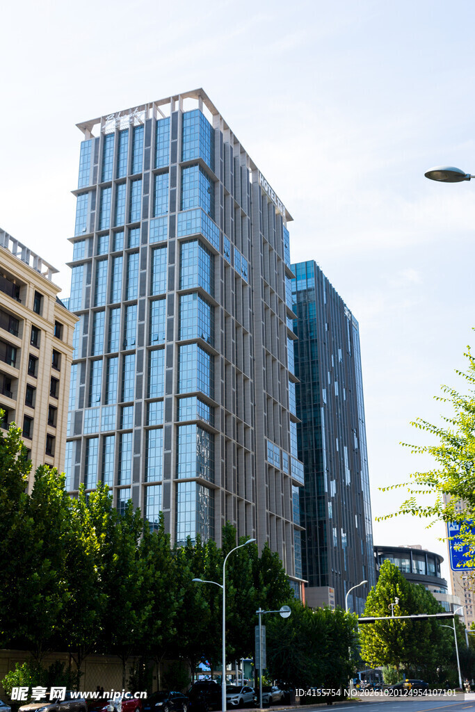 城市商务写字楼外景