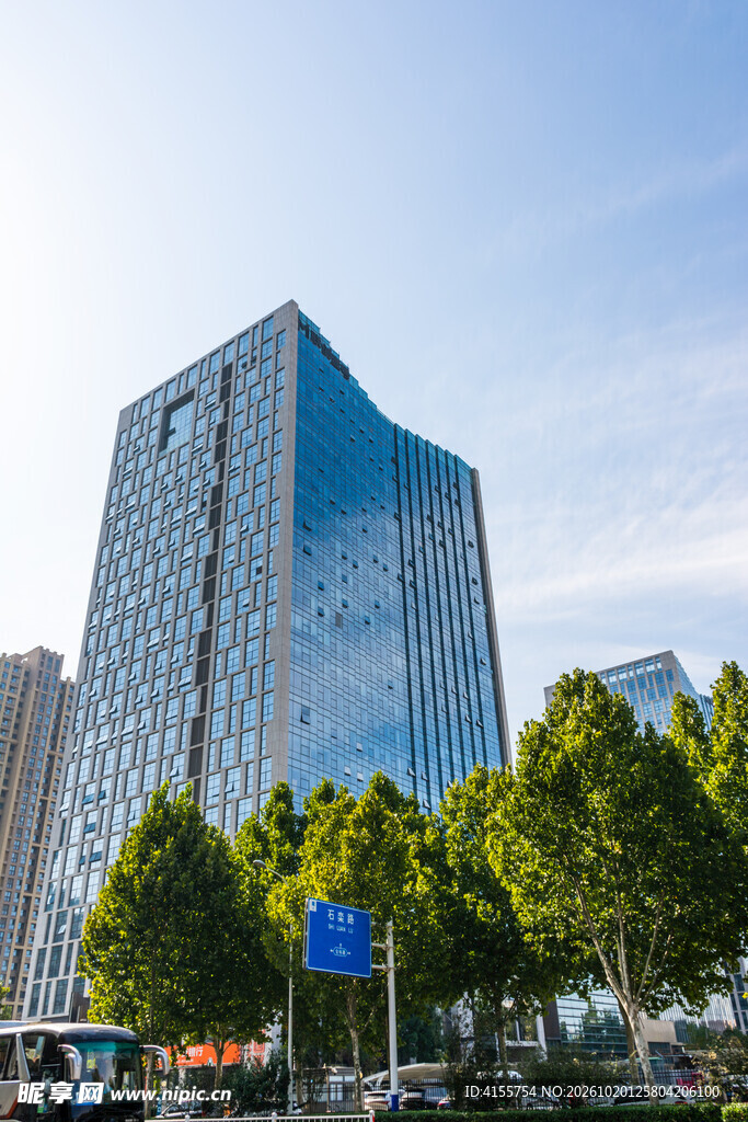 城市高层商务楼宇