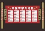 中医专家介绍栏展板