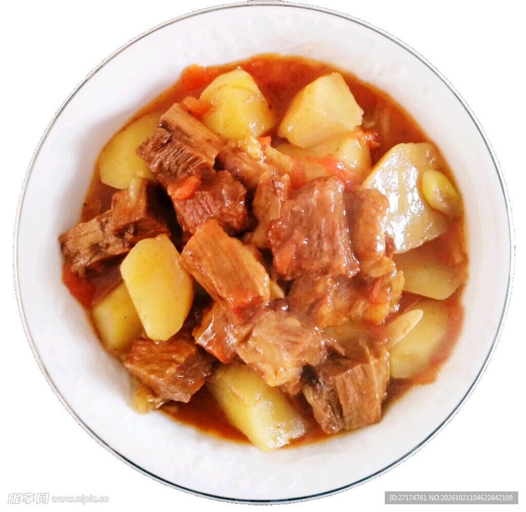 土豆烧牛肉