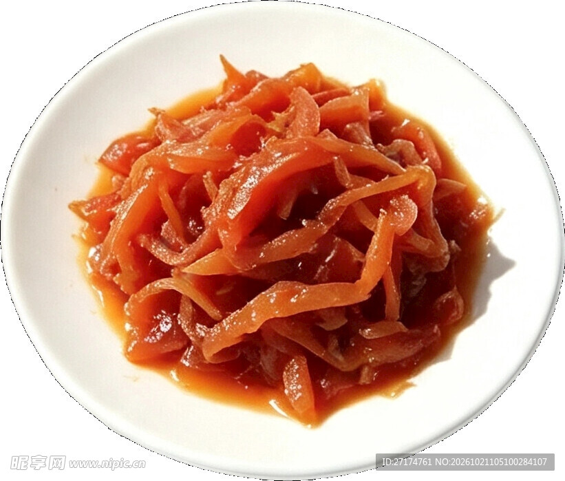 红油酱菜丝