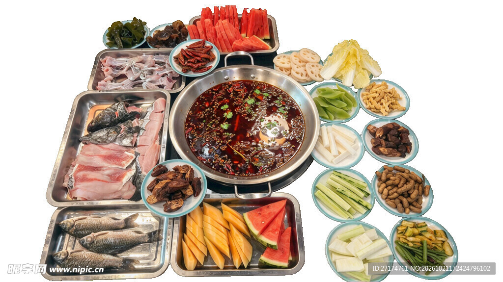 丰盛火锅食材套餐