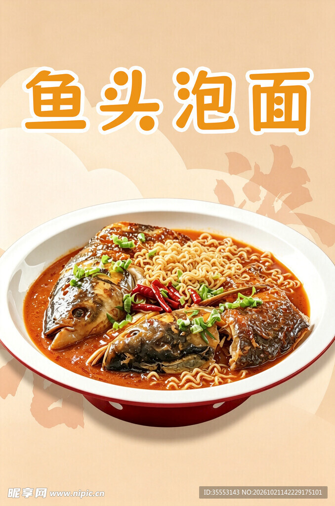鱼头泡面菜品展示