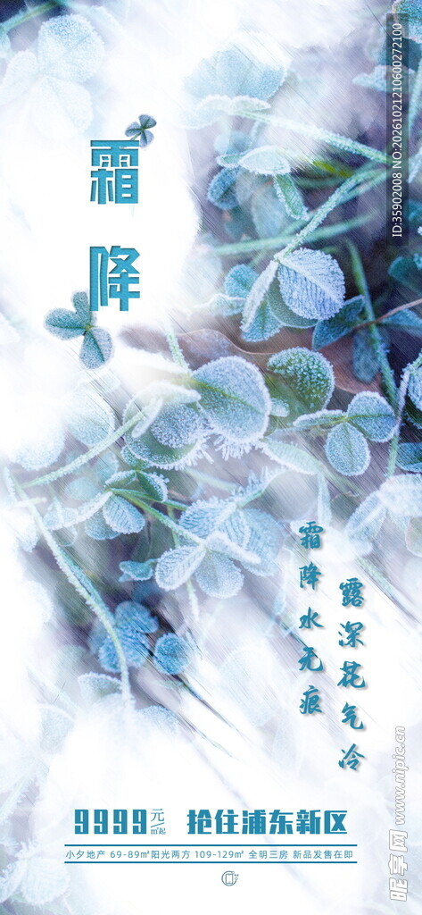 霜降海报