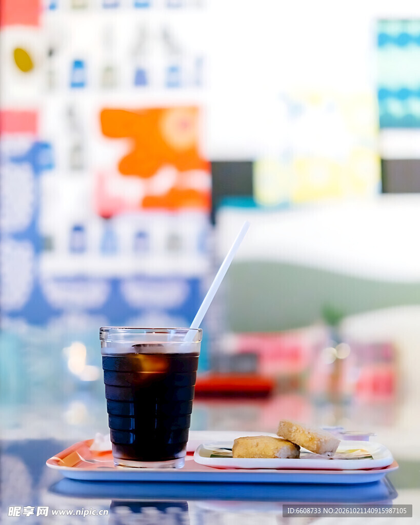 冰可乐休闲下午茶