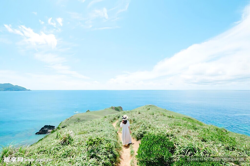 临海草坡徒步望海