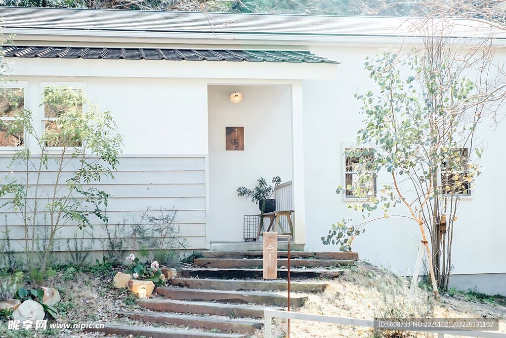 临海简约小屋外景