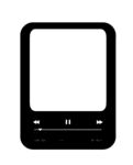 MP3播放器图标