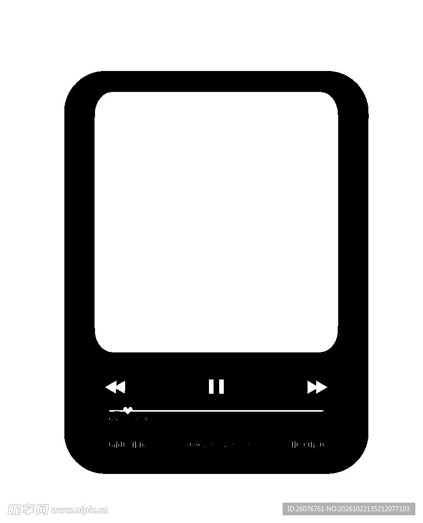 MP3播放器图标