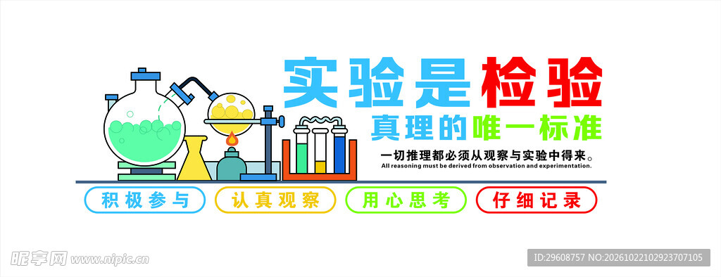 化学实验室宣传标语