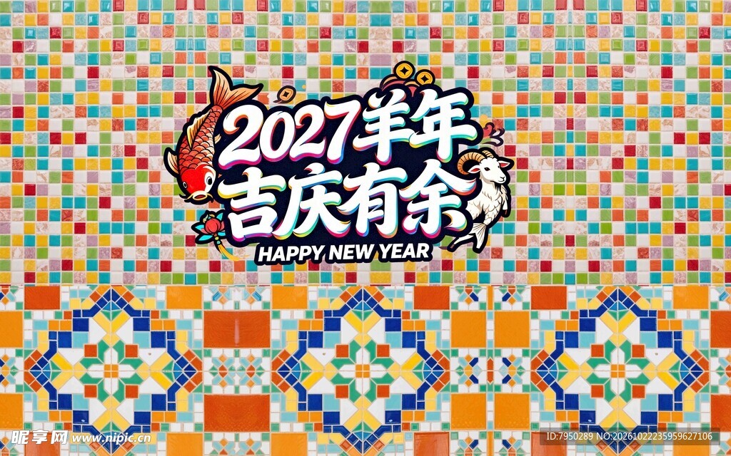 2027羊年吉庆有余