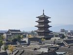 太原古县城晋阳福塔