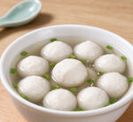 美味清汤鱼丸
