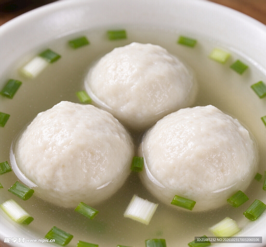清汤鱼丸
