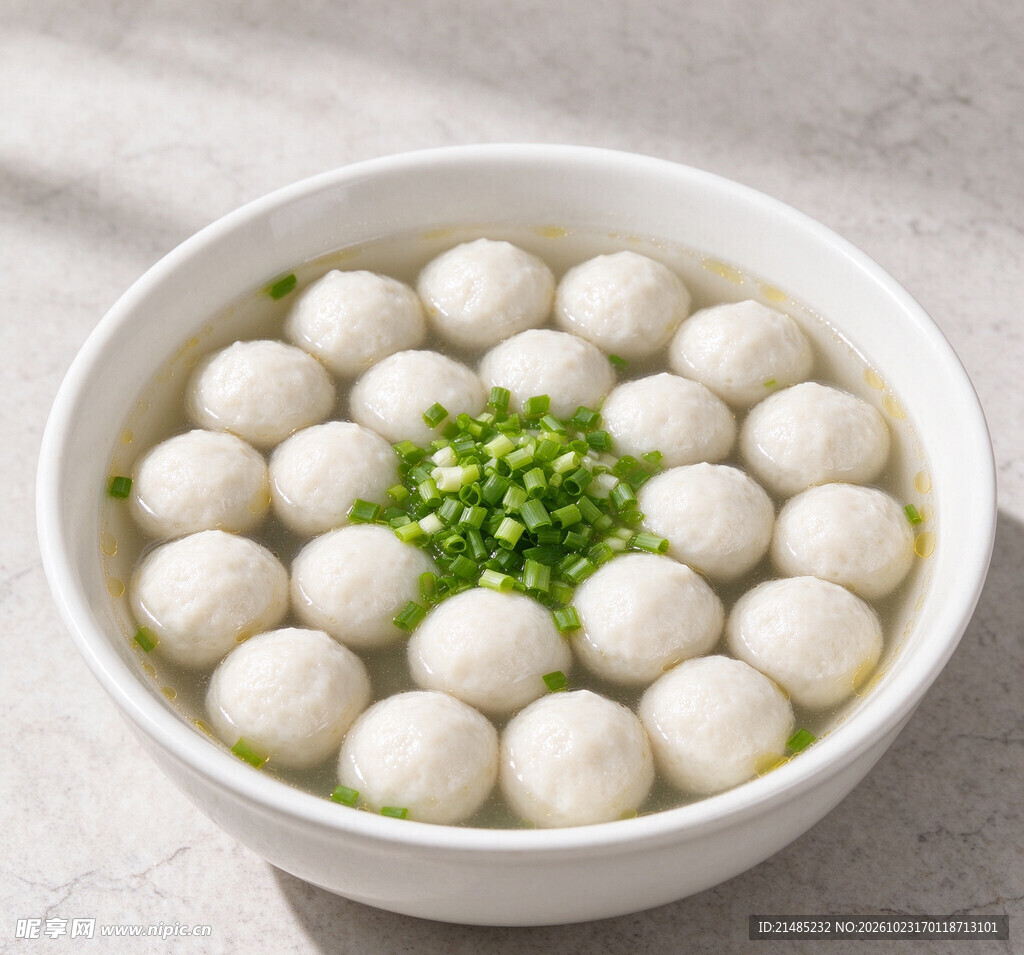 家常清汤鱼丸