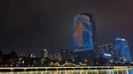 都市滨江夜景