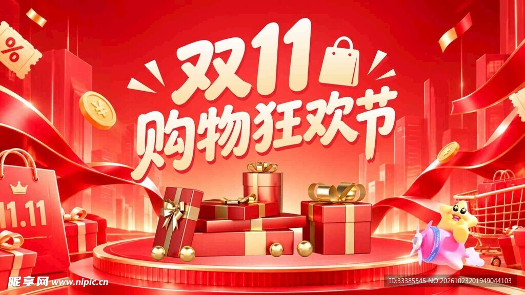 双十一购物狂欢节
