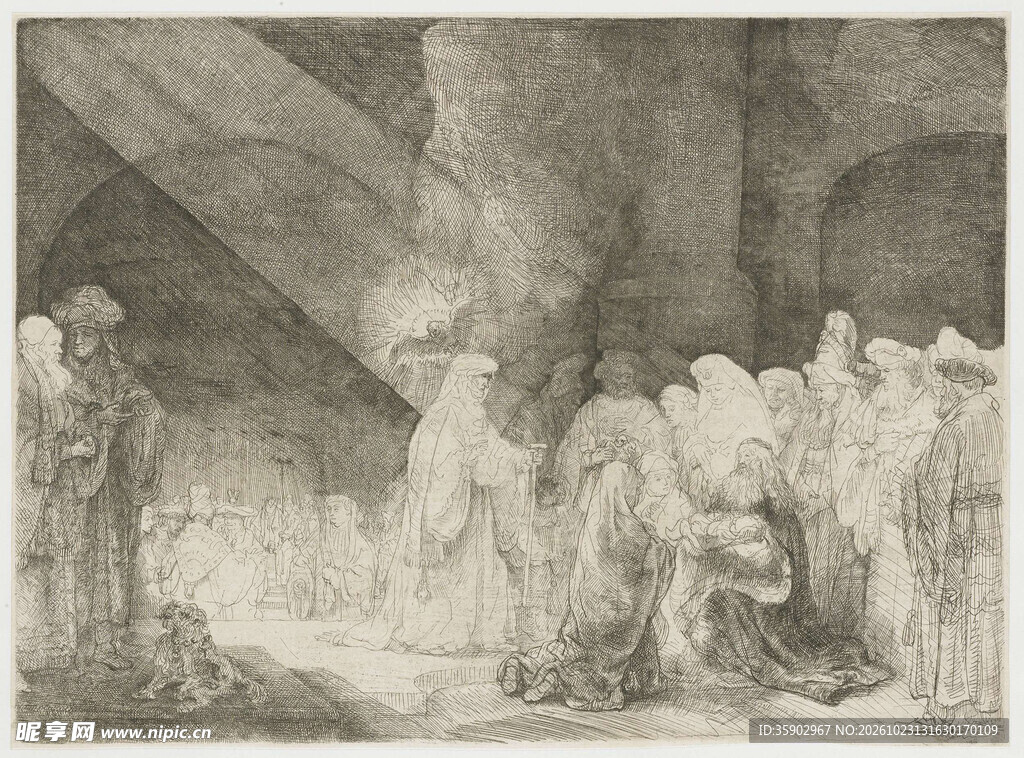 复古旧街景版画