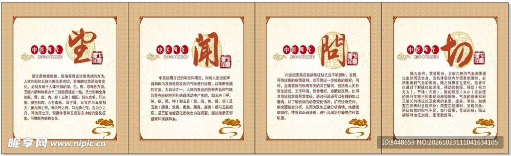 望闻问切挂图