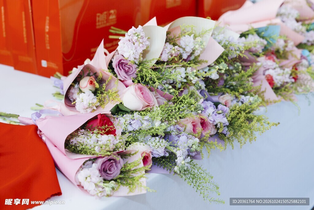精美婚礼手捧花束