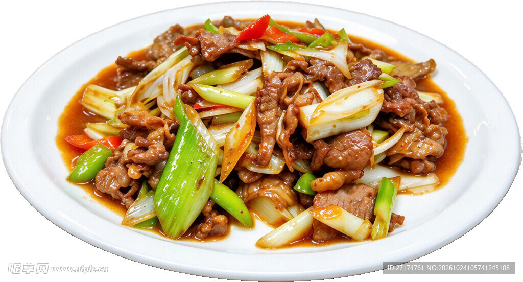 葱爆牛肉家常小炒