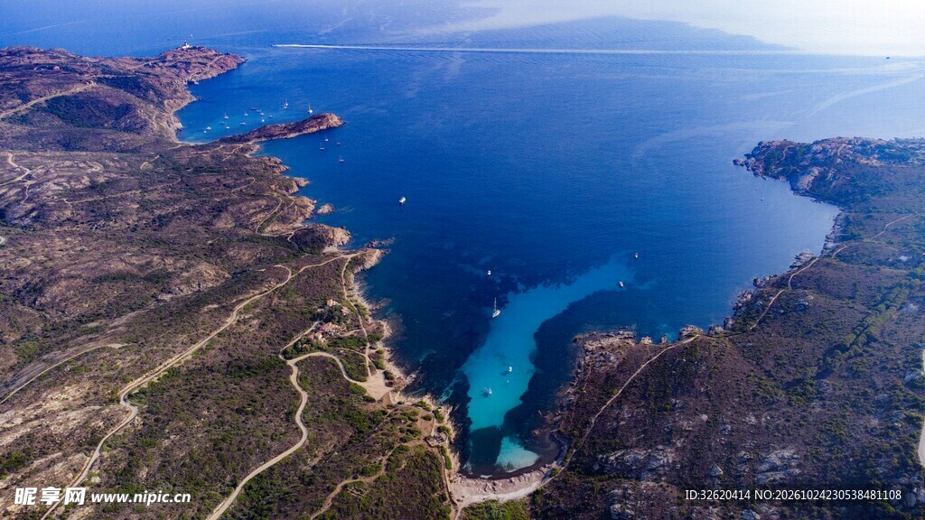海湾海岸风光