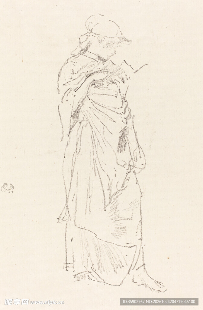 古风白描古代人物