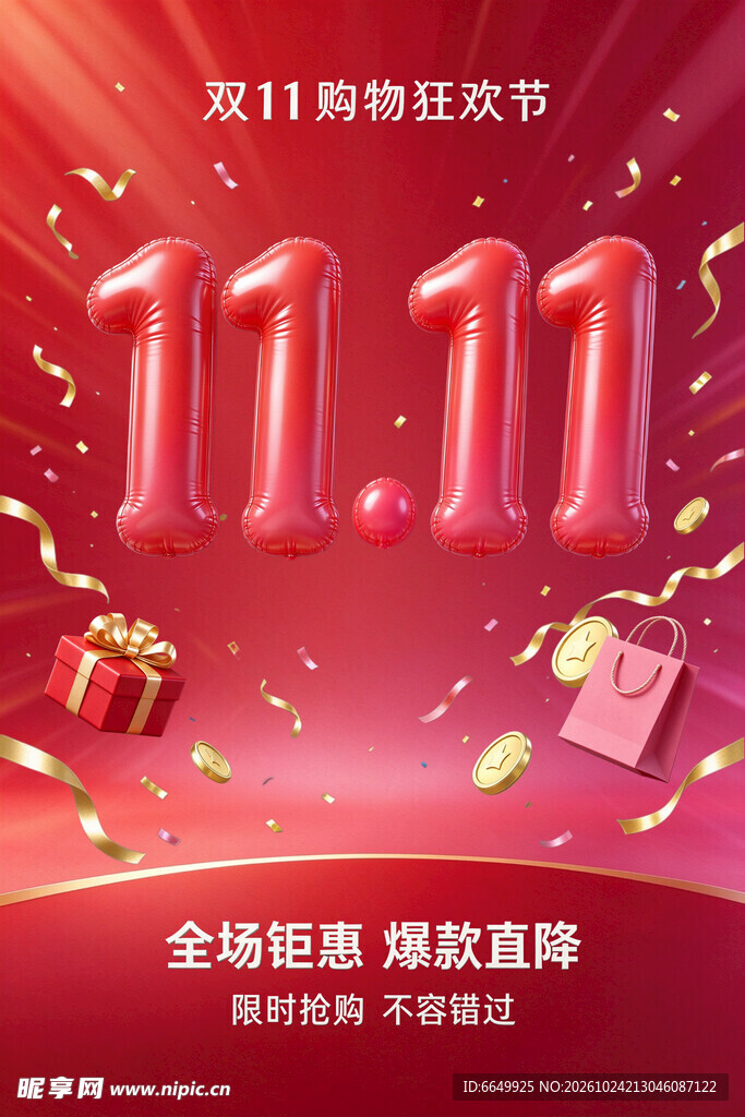 双 11 购物狂欢节